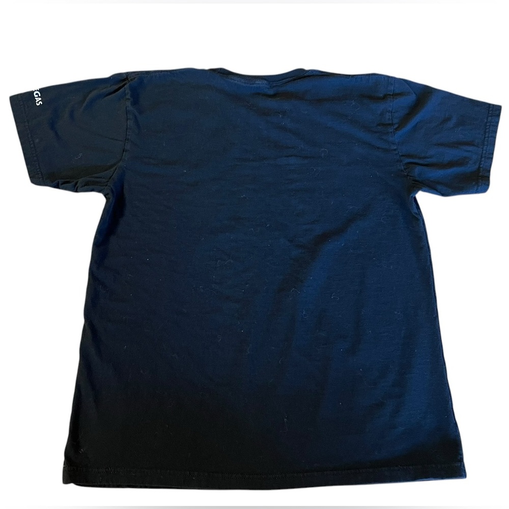 HARD ROCK LAS VEGAS Black Logo T-shirt Sz L Made In Nicaragua Crewneck Cotton - Picture 3 of 6